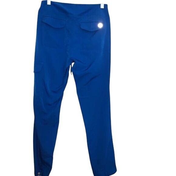 Hh360 Womens Blue Jogger Scrub Pants XS Polyester/Spandex Elastic Waist W/ Draws - Picture 13 of 15